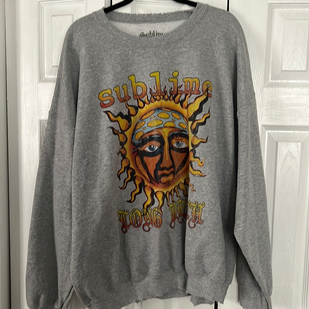 urban outfitters sublime oversized crewneck
